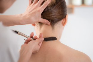 背中シェービング